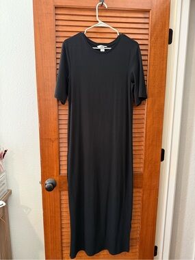 H&M Black Maxi T-Shirt Dress NWT